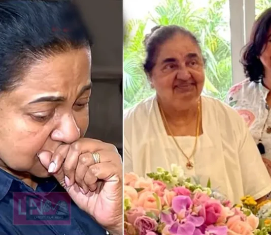 ഏതൊരു വ്യക്തിയെയും മാനസികമായി തകർത്ത് കളയുന്ന നിമിഷം.സ്വന്തം ‘അമ്മ മരിച്ചതറിഞ്ഞ നിമിഷം, പക്ഷേ അന്ന് രാധിക ശരത് കുമാർ ചെയ്തത്.